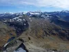 Blick vom Gipfel Taürnkogel Richtung SO hinten Mitte der Großglockner