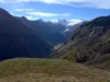 beim Abstieg ein letzter Blick auf das Venedigermassiv