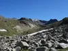 von Eisseehütte Richtung Wallhorntörl hinten Mitte die Weißspitze