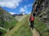 Aufstieg über den Wiesenberg hinten Hohes Kreuz