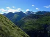 Aufstieg über den Wiesenberg hinten Lasörlinggruppe