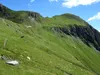 Aufstieg über den Wiesenberg hinten rechts Wiesbaürspitze