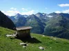 Aufstieg über den Wiesenberg bei Zopathütte hinten Lasörlinggruppe
