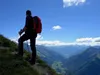 die letzten Meter Blick in das Virgental