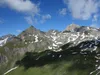 Blick vom Gipfel Wiesbaürspitze Richtung NW links Ogasilspitze rechts der Quirl