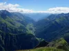 Blick vom Gipfel Wiesbaürspitze Richtung Osten unten das Virgental