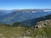 Blick vom Ziethenkopf Richtung Norden hinten der Hohe Sonnblick