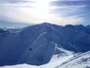 Blick vom Gipfel Gaishörndl Richtung Süden in der Mitte das Toblacher Pfannhorn