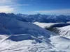 Blick vom Gipfel Gaishörndl Richtung SW hinten die Dolomiten