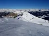 Blick vom Gipfel Golzentipp Richtung NO hinten Mitte der Großglockner