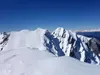 Blick vom Gipfel Großer Roßkopf Richtung Westen Mitte re Kleiner Roßkopf