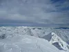 Blick vom Gipfel Hochkreuz Richtung ONO hinten Reißeckgruppe