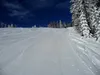 letzten Steilhang vor Bergstation Schlepplift