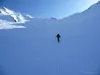 Aufstieg durch das Marchental vor Gissertörl