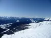 Blick vom Gipfel Toblacher Pfannhorn Ri Westen Mitte Kronplatz