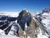 Blick vom Gipfel Östl Oberbachernspitze Richtung Osten Bildmitte der Einserkofel