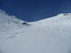 Aufstieg zur Einsattelung Spitzköfele