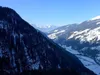 Start beim Bergbaürnhof Goaschnig Blick Richtung Lienzer Dolomiten