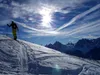 vom Hühnerspiel Richtung Schlichten rechts hinten die Sextner Dolomiten